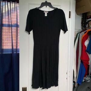Chic Black Midi Dress